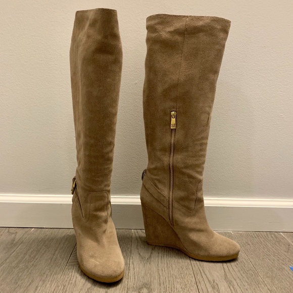 Coach Tall suede boot - Picture 1 of 4